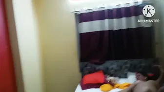Desi Aunty Riding Young Boy Hard With Her Big Bouncing Tits
