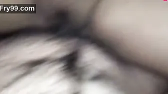 Satisfying Thirsty Neighborhood Aunty Dripping Wet All Over Bed