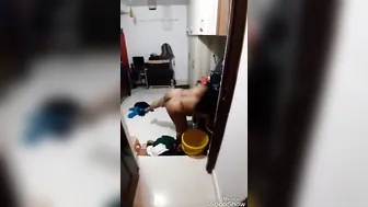 Desi Aunty Posing Nude While Hubby Records Her Sexy Body