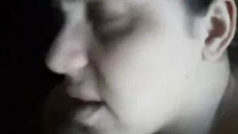 Indian Aunty Sucking Dick And Swallowing Cum Like A Slut