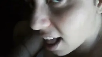 Indian Aunty Sucking Dick And Swallowing Cum Like A Slut
