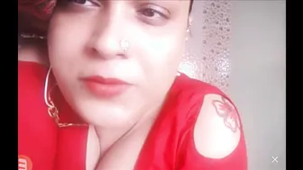 Desi Aunty Getting Nasty On Video Call With Her Lover Boy