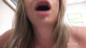 Stepmom Catching Her Stepson Jerking Off And Helping Him Finish