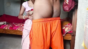 Nephew Inviting Aunty Over And Banging Her On The Bed Hard