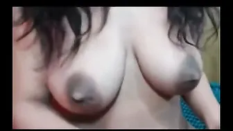 Married Aunty Showing Her Big Boobs On Video Call To Lover