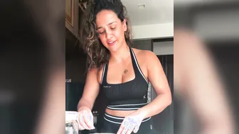 Busty Babe Showing Off Her Massive Cleavage Teasing Me Good