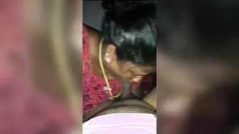 Tamil Aunty Giving Blowjob To My Friend While Hubby Is Away
