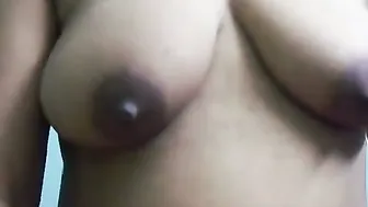 Naked Aunty Jerking My Cock Until I Explode All Over Her Hands