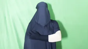 Hijabi Stepaunt Letting Him Pound Her Tight Pussy Real Hard