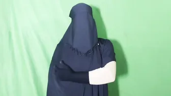 Hijabi Stepaunt Letting Him Pound Her Tight Pussy Real Hard