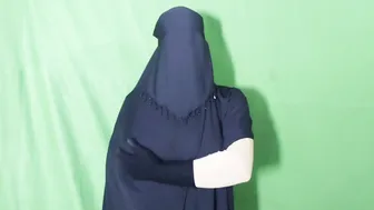 Hijabi Stepaunt Letting Him Pound Her Tight Pussy Real Hard