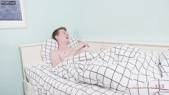 Lonely Aunty Catching Her Stepson Jerking Off And Helping Out