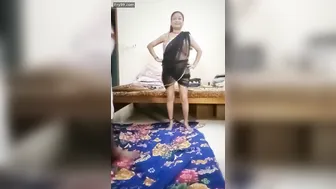 Smoking Aunty Getting Drunk And Wild With Her Man At Night