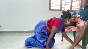 Tamil Landlady Making Her Tenant Worship Her Pits And Pussy