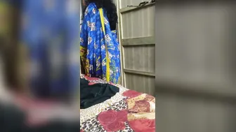 Busty Neighbor Aunty Dropping Her Saree Revealing Everything