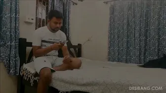 Married Neighbor Aunty Bent Over Bed Taking It From Behind Hard