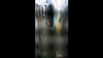 Busty Aunty Soaping Her Huge Boobs Chatting Naughty In Bathroom