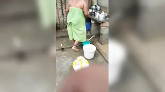 Wet Indian Aunty Playing With Herself Recording In The Bathroom