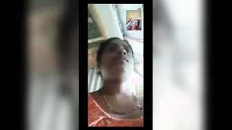 My Neighbor Aunty Going Nude On Video Call Showing Me Her Privates