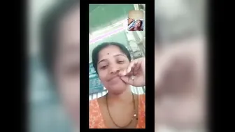 My Neighbor Aunty Going Nude On Video Call Showing Me Her Privates