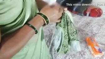 Married Marathi Aunty Caught Changing Pad Through Hidden Cam Footage