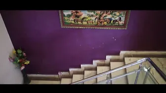 Horny Aunty Taking Selfies Waiting For Her Young Lover Home