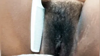 Hairy Pussy Aunty Fingering Herself Before Having Multiple Orgasms