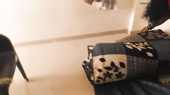 Married Aunty Riding Secret Lover During Afternoon Home Alone