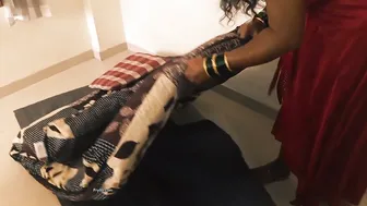 Married Aunty Riding Secret Lover During Afternoon Home Alone