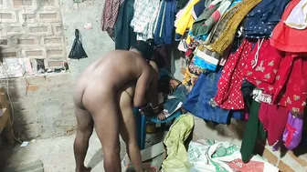 Stripping My Bengali Neighbor Aunty Naked Before Pounding