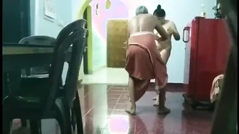 Mallu Aunty Getting Oil Massage Turning Into Fucking Session