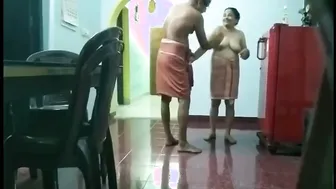 Mallu Aunty Getting Oil Massage Turning Into Fucking Session
