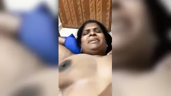 Tamil Aunty Moaning While Getting Her Big Tits Squeezed And Fucked