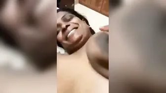 Tamil Aunty Moaning While Getting Her Big Tits Squeezed And Fucked
