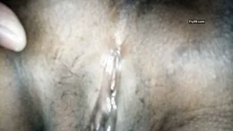 Horny Neighbor Aunty Showing Me Her Dripping Wet Pussy Up Close