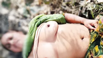 Village Aunty Getting Pounded By Younger Guy Deep In The Jungle
