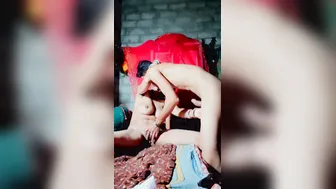 Neighbor Aunty Begging Me To Fuck Her Tight Wet Pussy On Her Bed