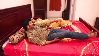 Telugu Married Woman Secretly Riding Son In Law Balls Deep Raw