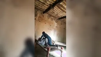 Village Aunty Getting Quickie Fuck Behind House While No One Home