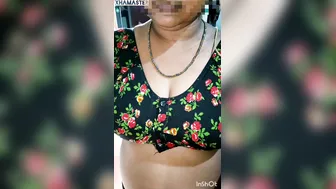 Saree Dropping Revealing Everything My Neighbor Aunty Undressing