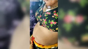 Saree Dropping Revealing Everything My Neighbor Aunty Undressing
