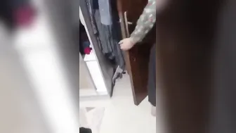 Curvy Aunty Revealing Her Fair Round Breasts To Him Slowly