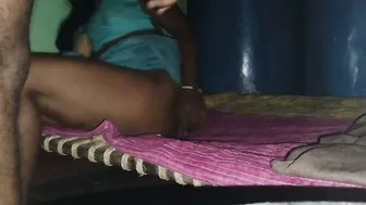 Late Night Session Convincing Lonely Aunty To Take It All Hard