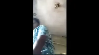 Chubby Kerala Milf Flashing Massive Tits During Private Stream