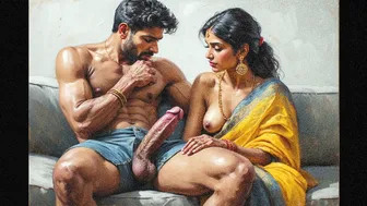 Desi Aunty Taking Multiple Guys At Home Getting Pounded Hard