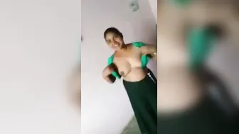 Tamil Aunty Talking Dirty While Riding Cock In Village Home