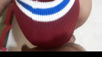 Aunty Watching Porn Getting Herself Off Before Taking My Cock