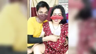 Sucking And Squeezing Married Indian Aunty Big Soft Breasts