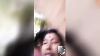 Married Woman Flashing Boobs And Pussy During Video Call