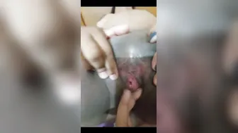 College Guy Fingering Mature Neighbor Aunty Wet Pussy Closeup